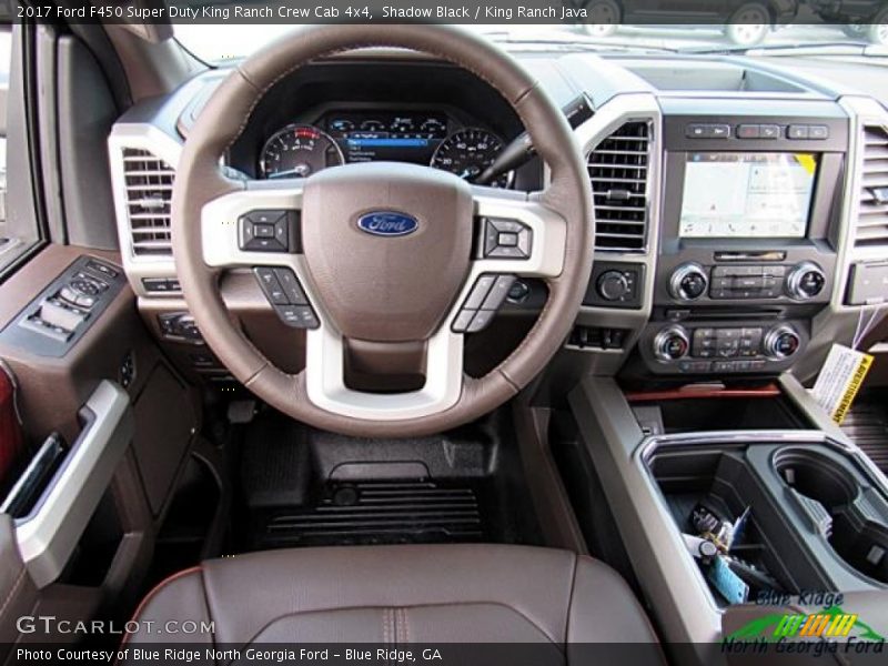 Shadow Black / King Ranch Java 2017 Ford F450 Super Duty King Ranch Crew Cab 4x4