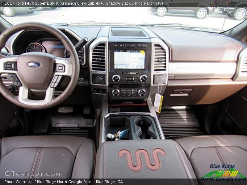 Shadow Black / King Ranch Java 2017 Ford F450 Super Duty King Ranch Crew Cab 4x4
