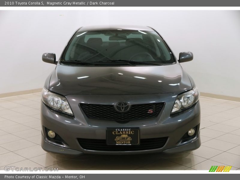 Magnetic Gray Metallic / Dark Charcoal 2010 Toyota Corolla S