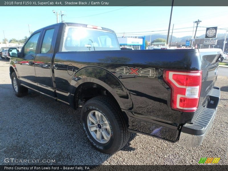 Shadow Black / Earth Gray 2018 Ford F150 XL SuperCab 4x4