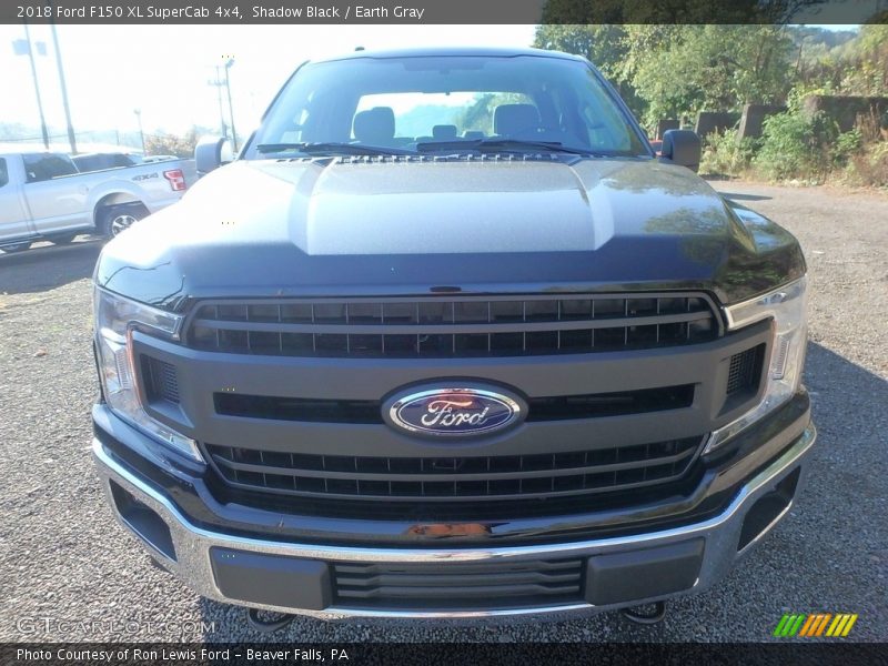 Shadow Black / Earth Gray 2018 Ford F150 XL SuperCab 4x4