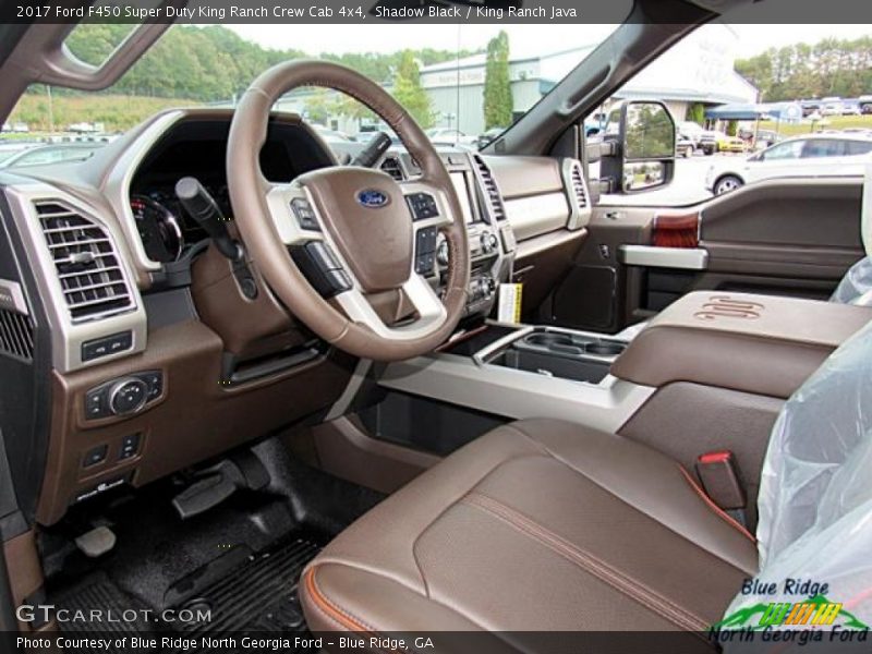 Shadow Black / King Ranch Java 2017 Ford F450 Super Duty King Ranch Crew Cab 4x4