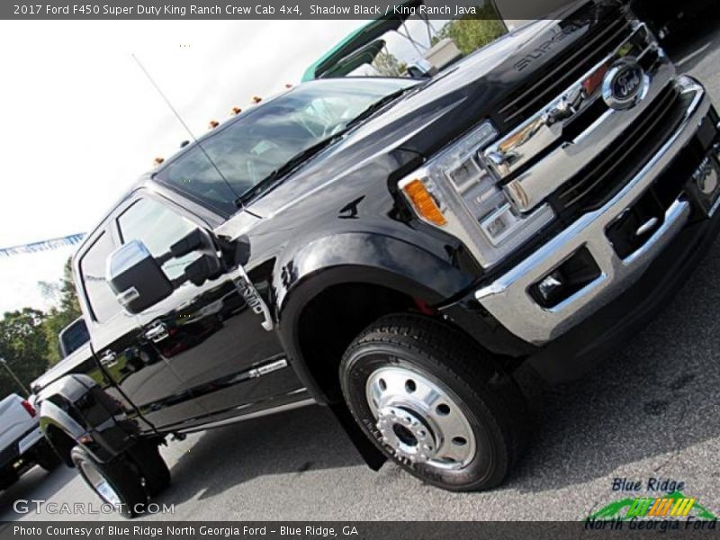 Shadow Black / King Ranch Java 2017 Ford F450 Super Duty King Ranch Crew Cab 4x4