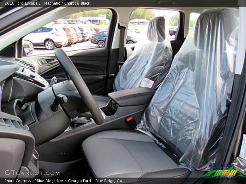 Magnetic / Charcoal Black 2018 Ford Escape S