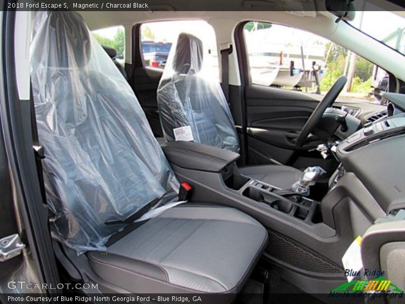 Magnetic / Charcoal Black 2018 Ford Escape S