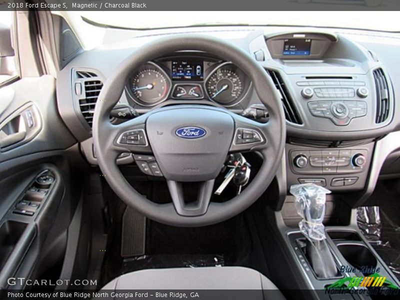 Magnetic / Charcoal Black 2018 Ford Escape S