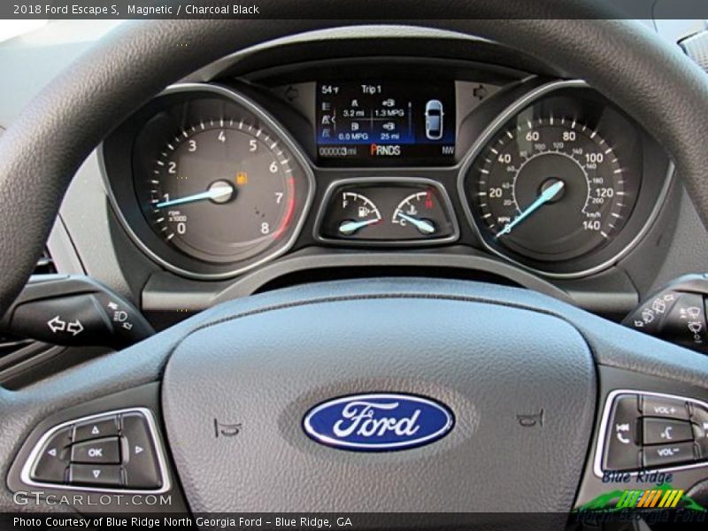 Magnetic / Charcoal Black 2018 Ford Escape S