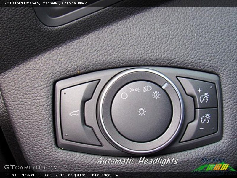 Magnetic / Charcoal Black 2018 Ford Escape S