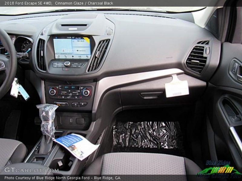 Cinnamon Glaze / Charcoal Black 2018 Ford Escape SE 4WD