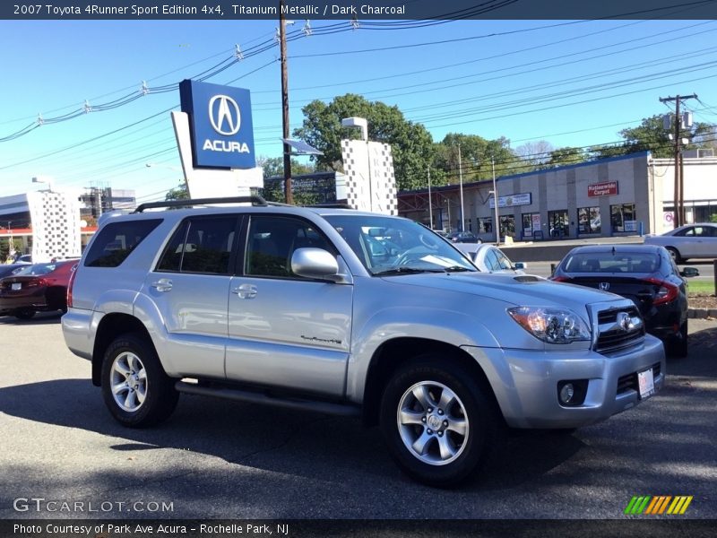 Titanium Metallic / Dark Charcoal 2007 Toyota 4Runner Sport Edition 4x4