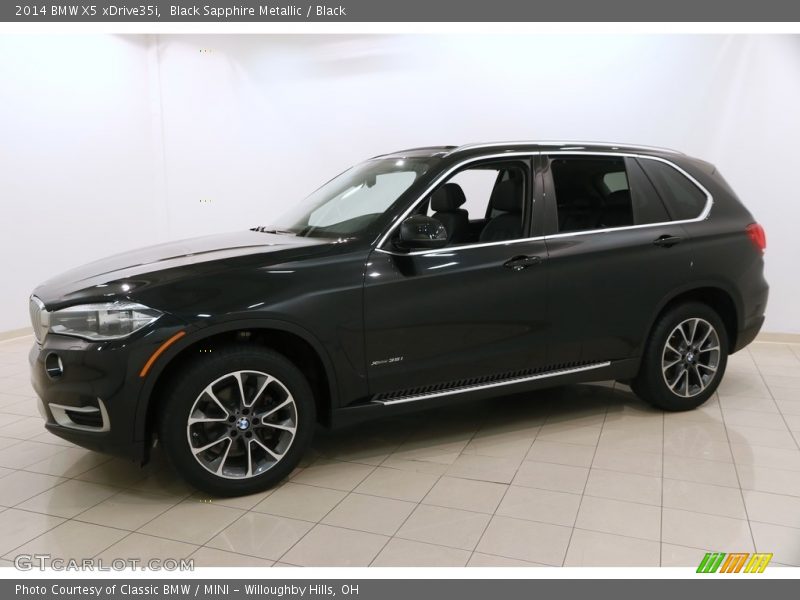 Black Sapphire Metallic / Black 2014 BMW X5 xDrive35i
