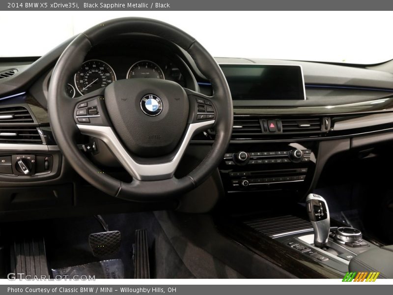 Black Sapphire Metallic / Black 2014 BMW X5 xDrive35i