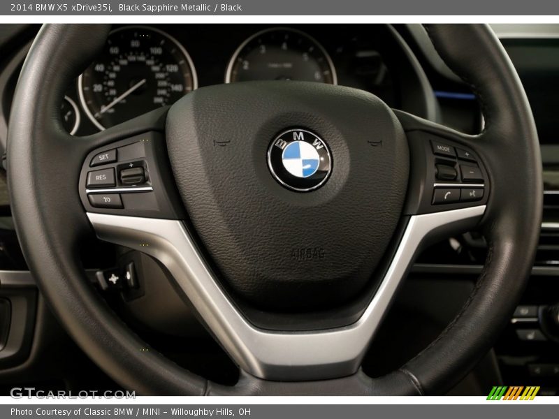 Black Sapphire Metallic / Black 2014 BMW X5 xDrive35i