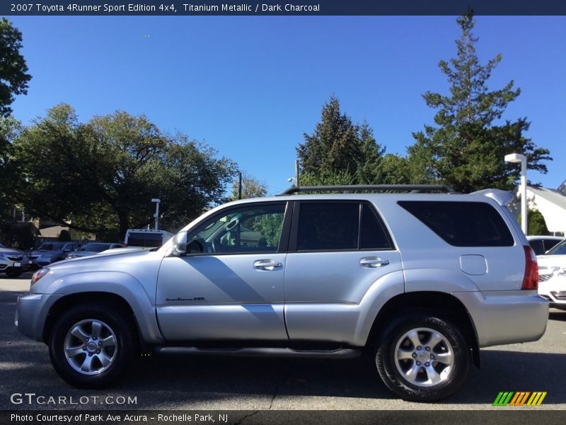 Titanium Metallic / Dark Charcoal 2007 Toyota 4Runner Sport Edition 4x4