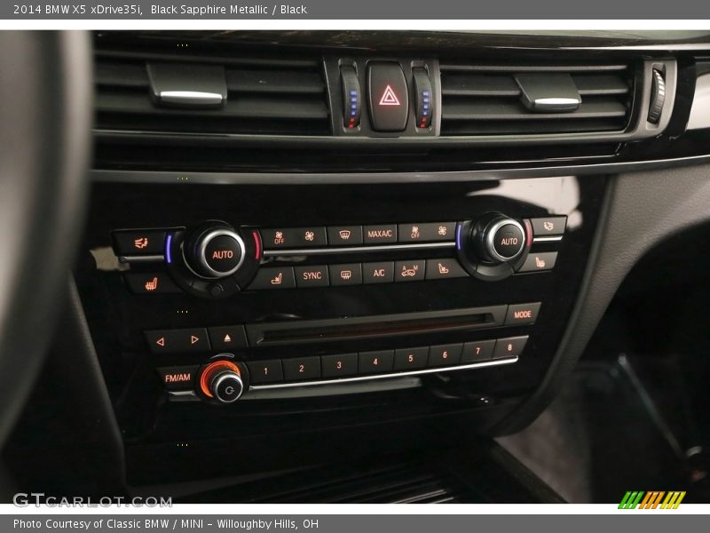 Black Sapphire Metallic / Black 2014 BMW X5 xDrive35i