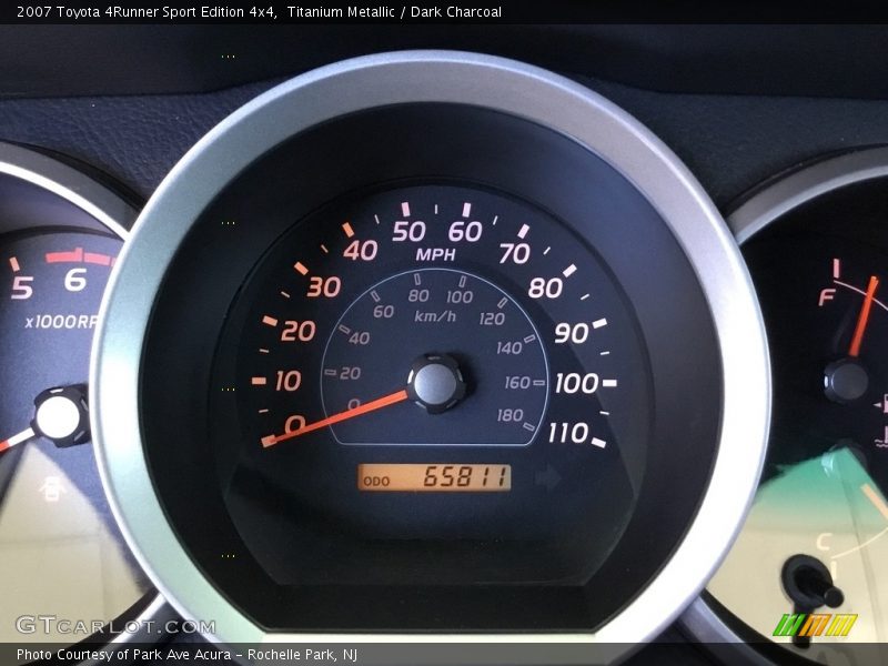 Titanium Metallic / Dark Charcoal 2007 Toyota 4Runner Sport Edition 4x4
