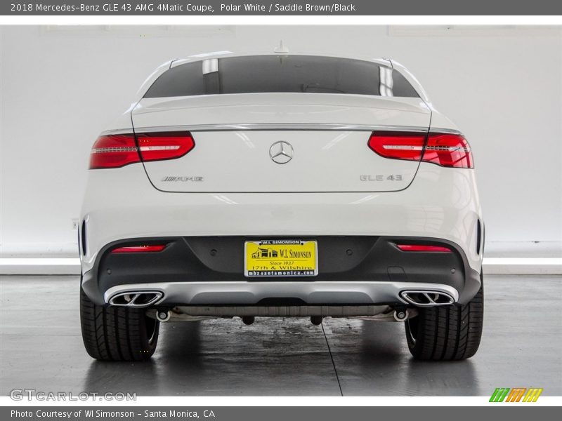 Polar White / Saddle Brown/Black 2018 Mercedes-Benz GLE 43 AMG 4Matic Coupe