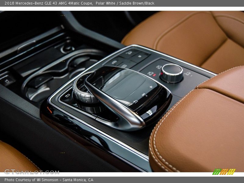 Controls of 2018 GLE 43 AMG 4Matic Coupe