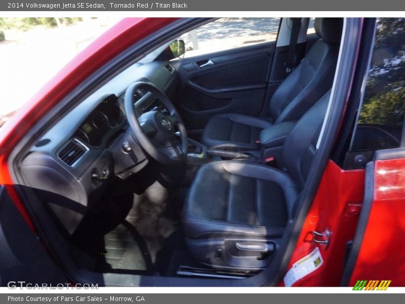 Tornado Red / Titan Black 2014 Volkswagen Jetta SE Sedan