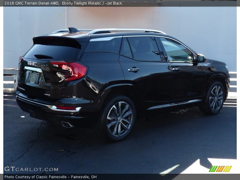 Ebony Twilight Metallic / ­Jet Black 2018 GMC Terrain Denali AWD