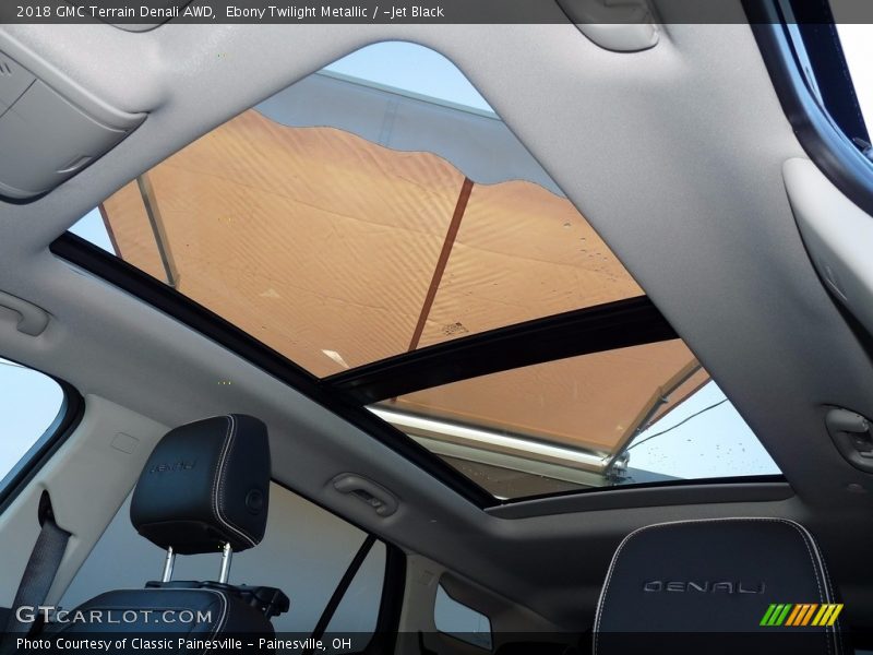 Ebony Twilight Metallic / ­Jet Black 2018 GMC Terrain Denali AWD
