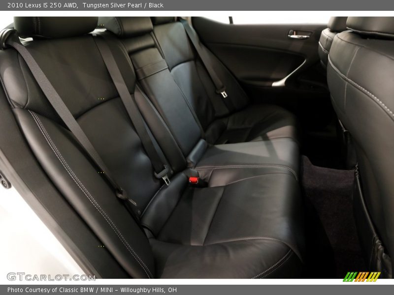 Tungsten Silver Pearl / Black 2010 Lexus IS 250 AWD