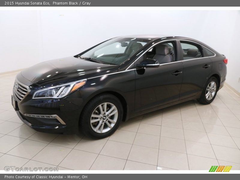 Phantom Black / Gray 2015 Hyundai Sonata Eco