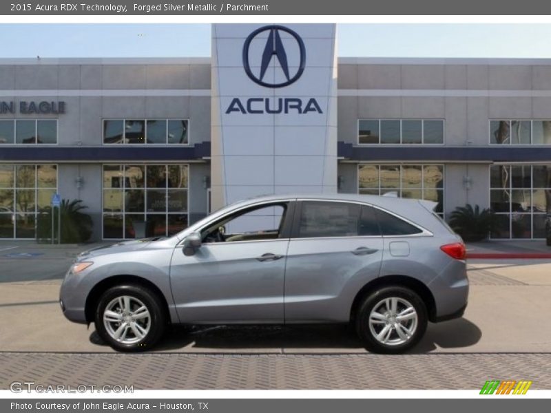 Forged Silver Metallic / Parchment 2015 Acura RDX Technology