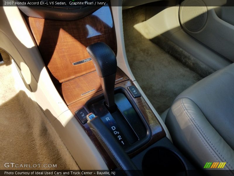 Graphite Pearl / Ivory 2007 Honda Accord EX-L V6 Sedan