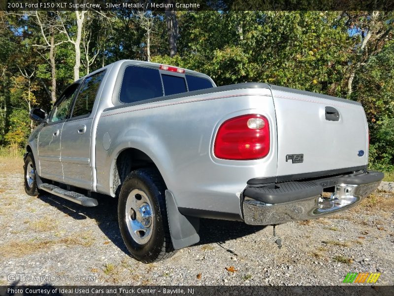 Silver Metallic / Medium Graphite 2001 Ford F150 XLT SuperCrew
