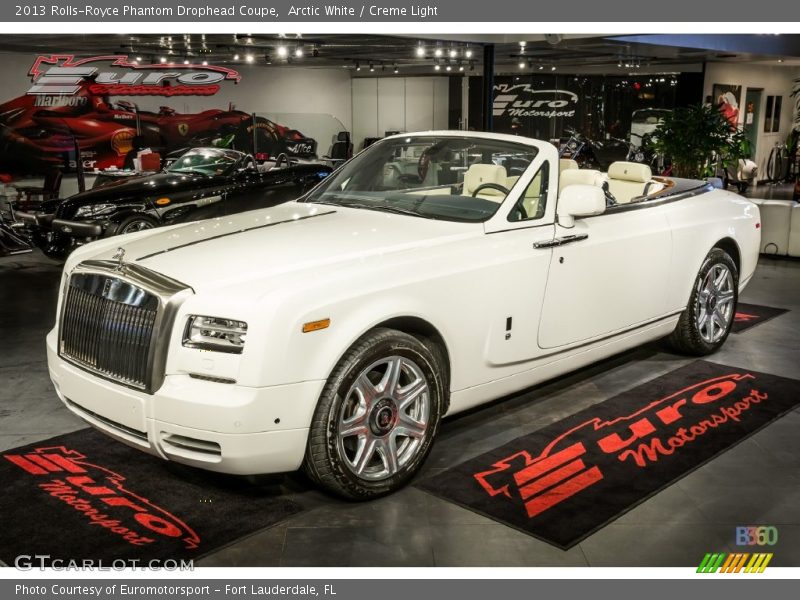 Arctic White / Creme Light 2013 Rolls-Royce Phantom Drophead Coupe