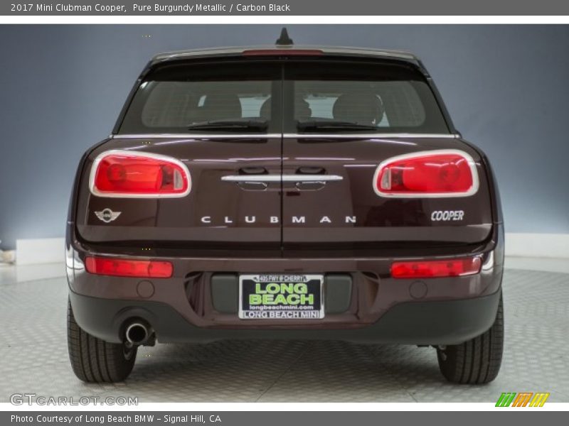 Pure Burgundy Metallic / Carbon Black 2017 Mini Clubman Cooper