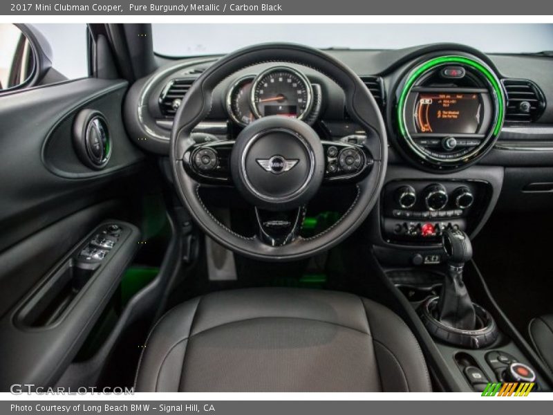 Pure Burgundy Metallic / Carbon Black 2017 Mini Clubman Cooper