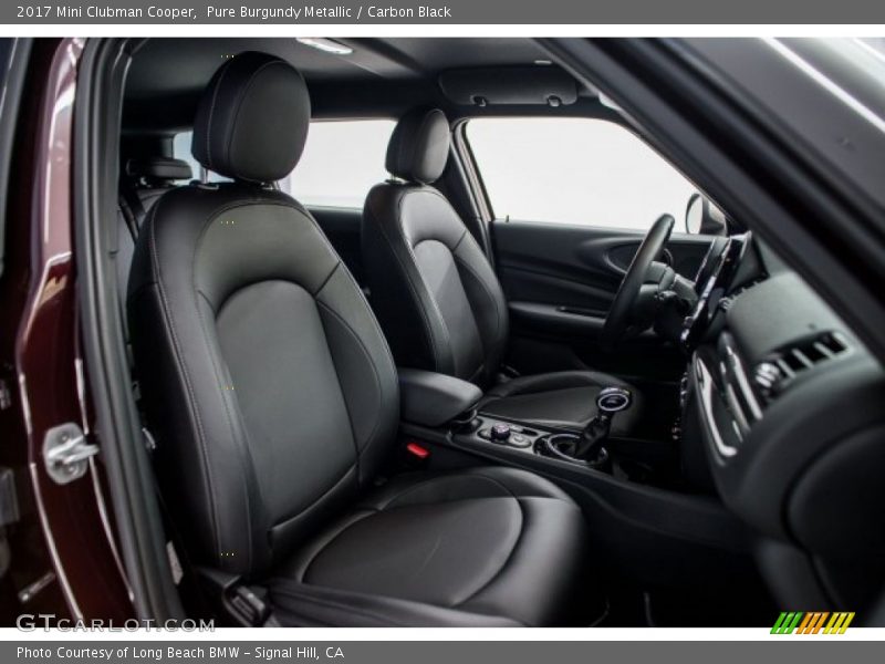 Pure Burgundy Metallic / Carbon Black 2017 Mini Clubman Cooper