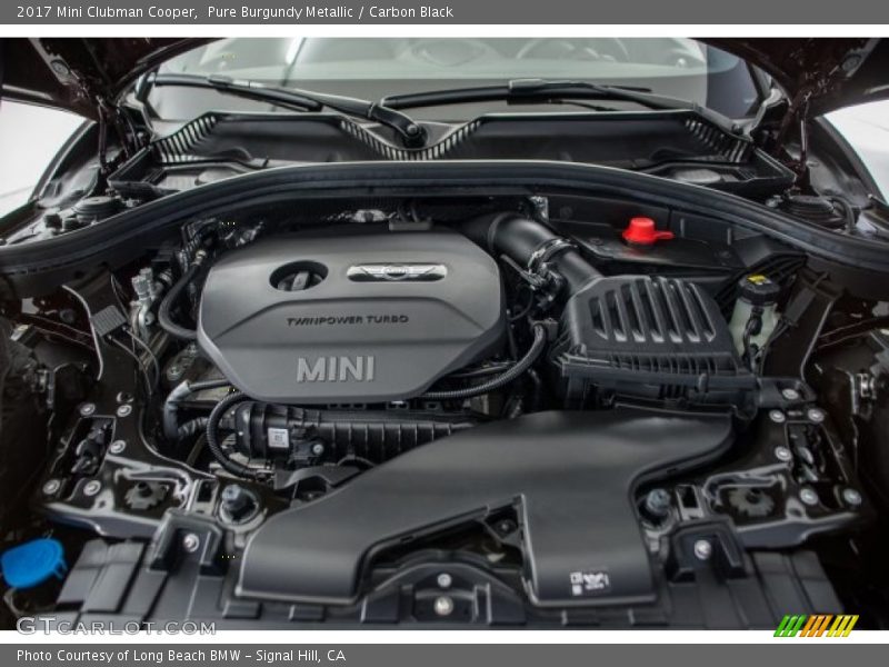 Pure Burgundy Metallic / Carbon Black 2017 Mini Clubman Cooper