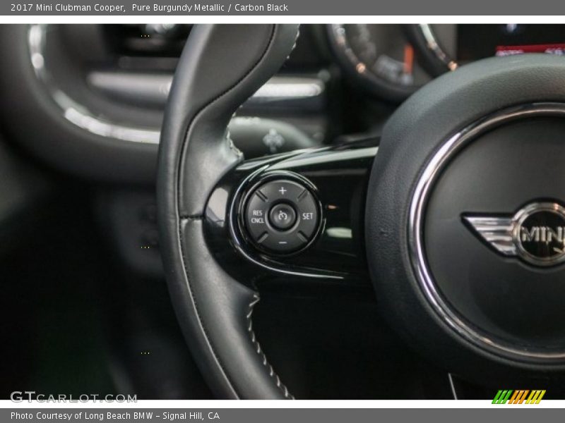 Pure Burgundy Metallic / Carbon Black 2017 Mini Clubman Cooper