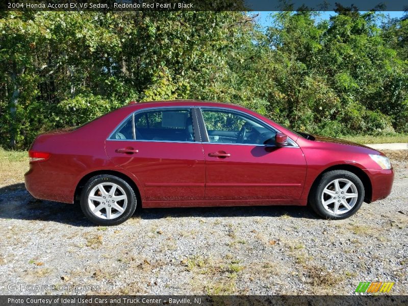 Redondo Red Pearl / Black 2004 Honda Accord EX V6 Sedan