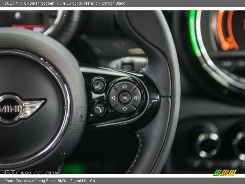 Pure Burgundy Metallic / Carbon Black 2017 Mini Clubman Cooper