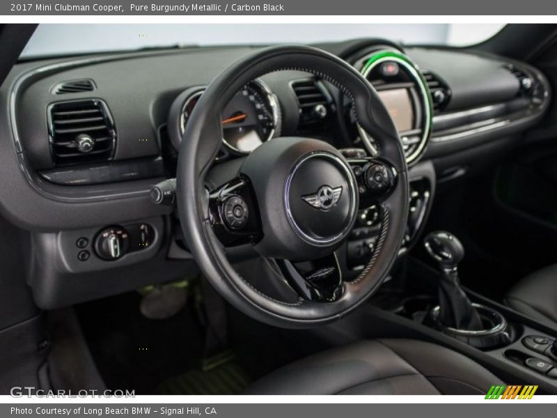 Pure Burgundy Metallic / Carbon Black 2017 Mini Clubman Cooper