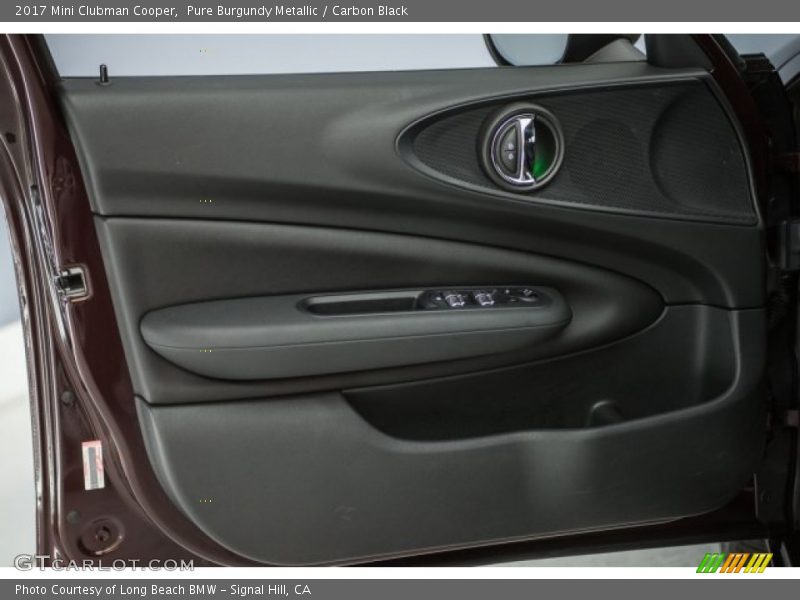 Pure Burgundy Metallic / Carbon Black 2017 Mini Clubman Cooper