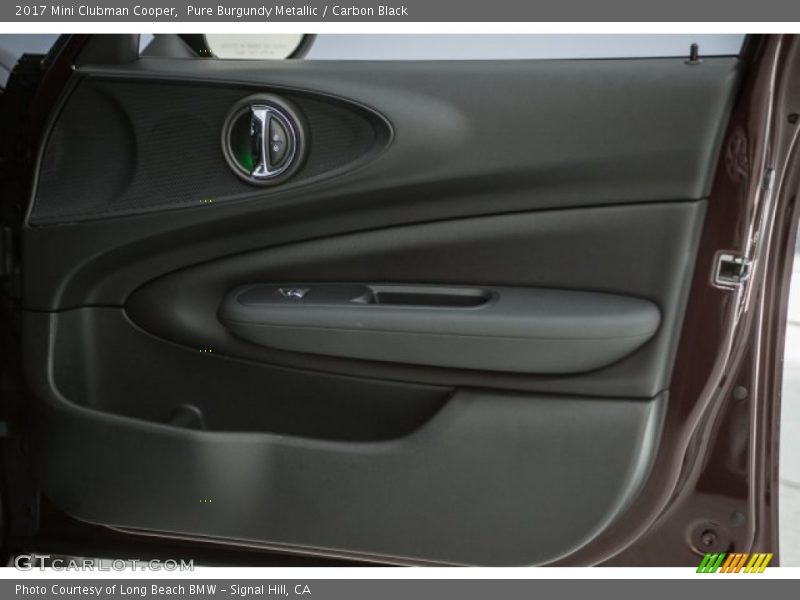 Pure Burgundy Metallic / Carbon Black 2017 Mini Clubman Cooper