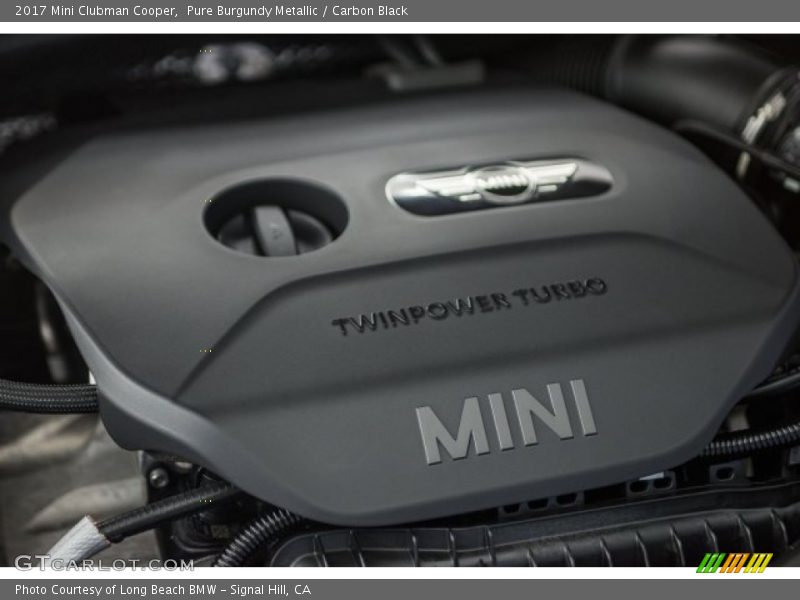 Pure Burgundy Metallic / Carbon Black 2017 Mini Clubman Cooper