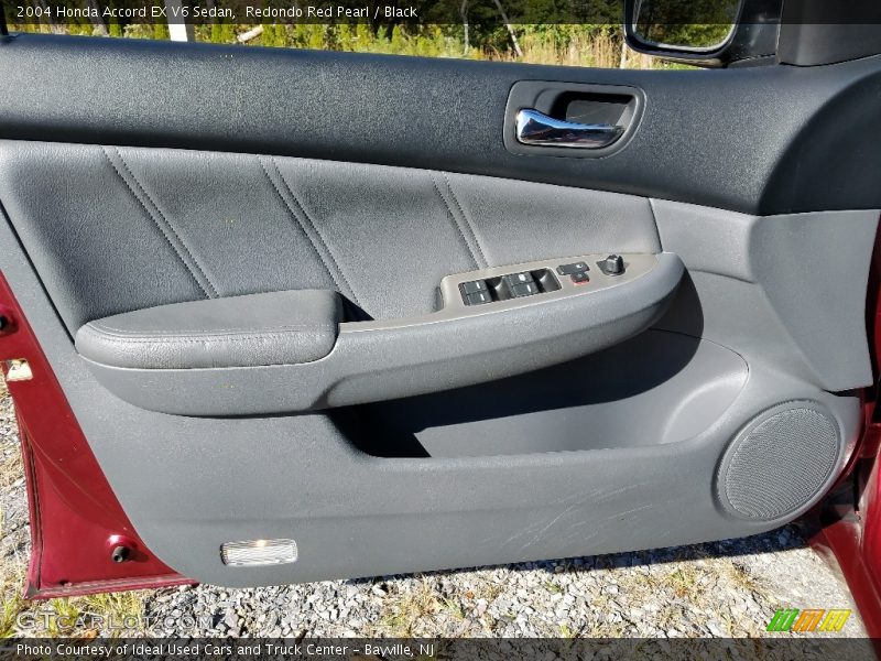 Redondo Red Pearl / Black 2004 Honda Accord EX V6 Sedan