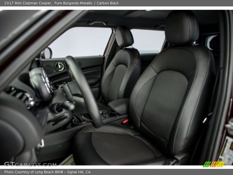 Pure Burgundy Metallic / Carbon Black 2017 Mini Clubman Cooper