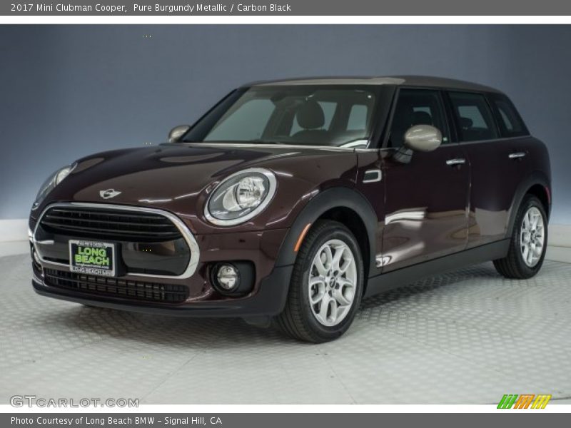 Pure Burgundy Metallic / Carbon Black 2017 Mini Clubman Cooper