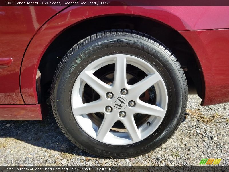 Redondo Red Pearl / Black 2004 Honda Accord EX V6 Sedan