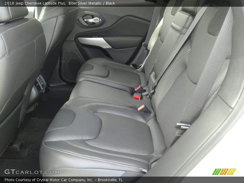 Billet Silver Metallic / Black 2018 Jeep Cherokee Latitude Plus
