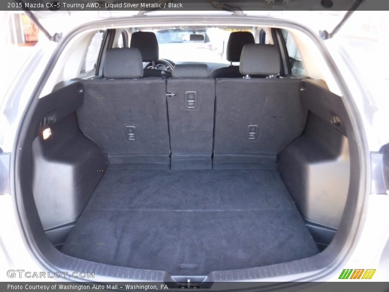 Liquid Silver Metallic / Black 2015 Mazda CX-5 Touring AWD