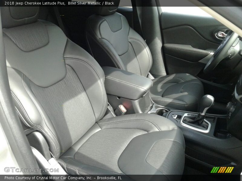 Billet Silver Metallic / Black 2018 Jeep Cherokee Latitude Plus