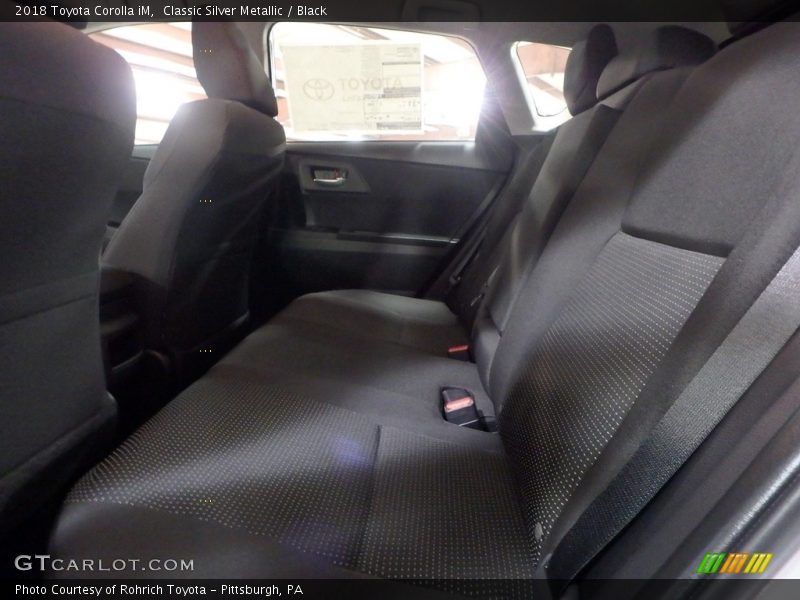 Classic Silver Metallic / Black 2018 Toyota Corolla iM